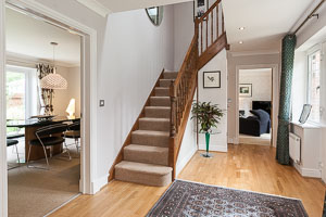 Staircase Hallway and Landing Interior Photography